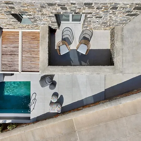 Carla With Panoramic Sea Views In Paros Villa Aspro Chorio
