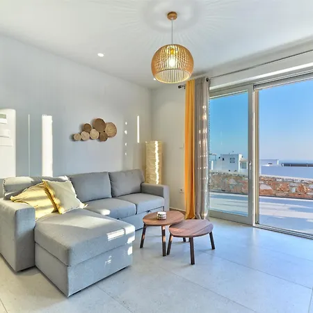 Carla With Panoramic Sea Views In Paros Villa Aspro Chorio