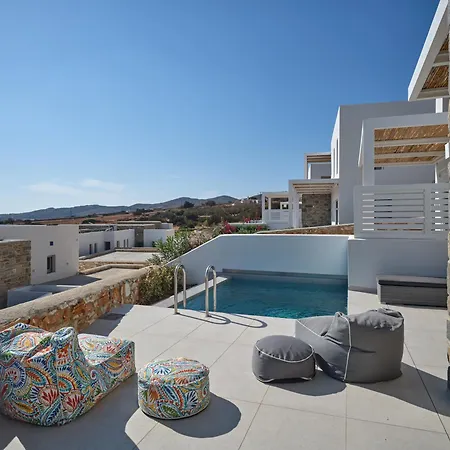 Villa Carla With Panoramic Sea Views In Paros
