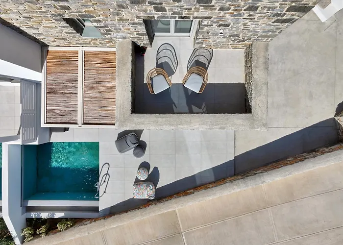 Carla With Panoramic Sea Views In Paros Villa Aspro Chorio