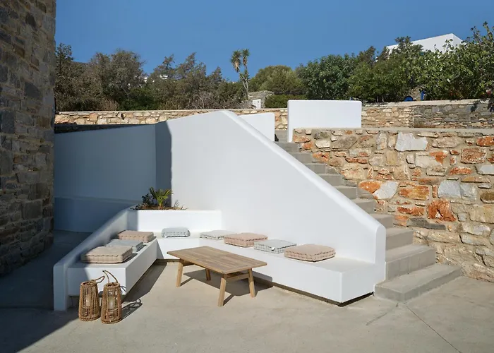 Carla With Panoramic Sea Views In Paros Villa