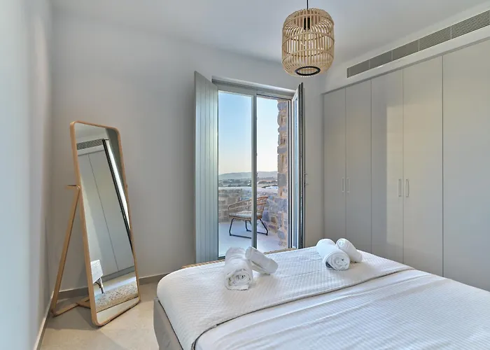 Carla With Panoramic Sea Views In Paros Villa