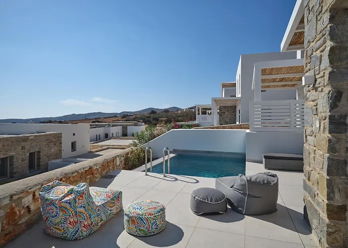 Villa Carla With Panoramic Sea Views In Paros