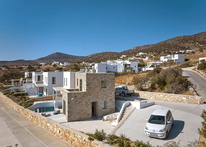 Villa Carla With Panoramic Sea Views In Paros