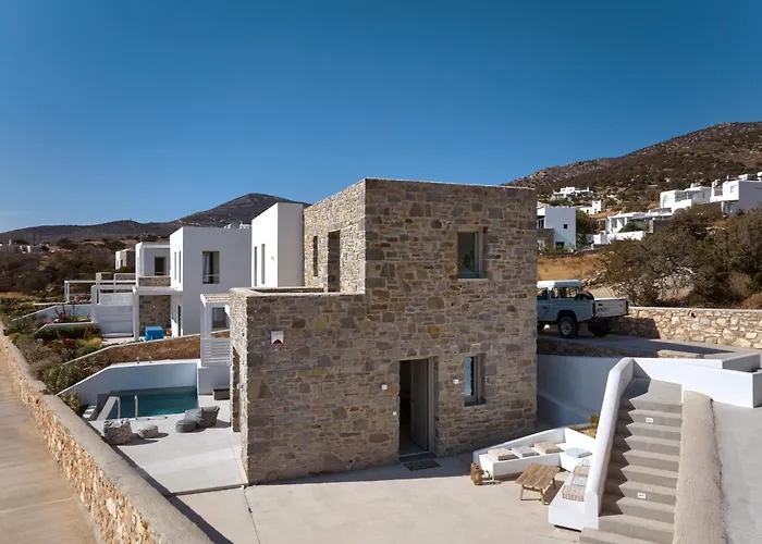 Villa Carla With Panoramic Sea Views In Paros *